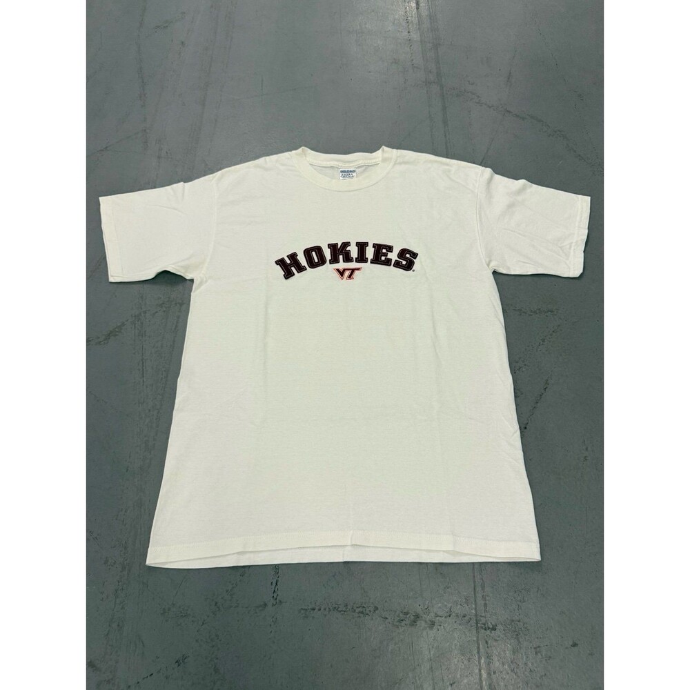 Vintage Virginia Tech Hokies Men’s Embroidered Tee Size Large
